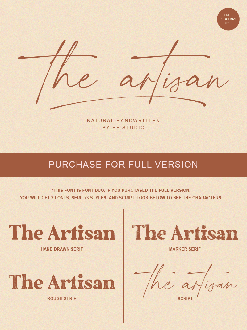 the artisan sample image